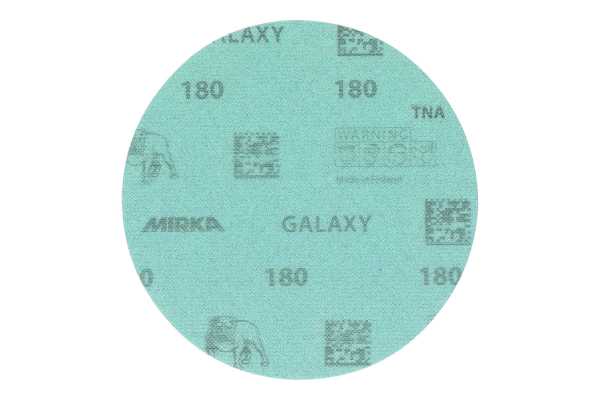 MIRKA Galaxy - Schleifscheiben, D. 150 mm, ungelocht, klett, P40 - P2000